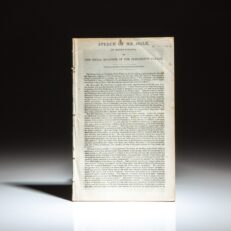 The Gold Spoon Oration, a set of three successive speeches made by Congressman Charles Ogle of Pennsylvania in support of presidential candidate William Henry Harrison.