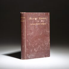 First edition of Military Memoirs of Captain Henry Cribben of the 140th New York Volunteers, edited by J. Clayton Youker.