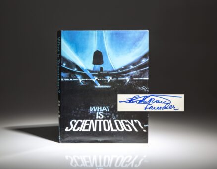 Based on the writings of L. Ron Hubbard, signed first edition of What is Scientology?