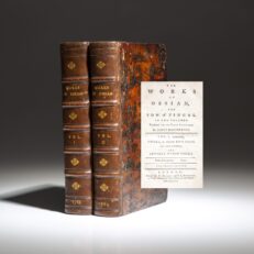 Third edition of The Works of Ossian, The Son of Fingal, as translated by James MacPherson.