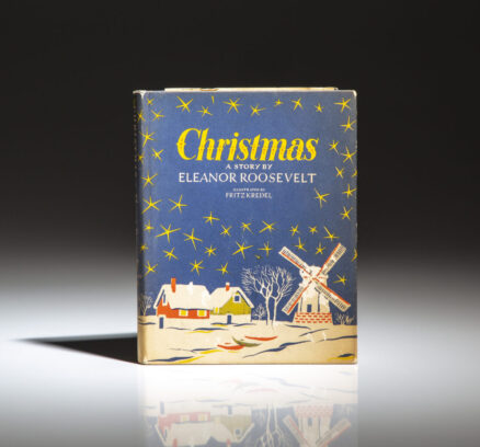 First edition of Christmas by Eleanor Roosevelt, in dust jacket.