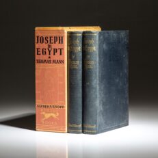 Joseph in Egypt by Thomas Mann in the publisher's slipcase.