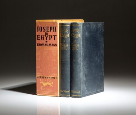 Joseph in Egypt by Thomas Mann in the publisher's slipcase.