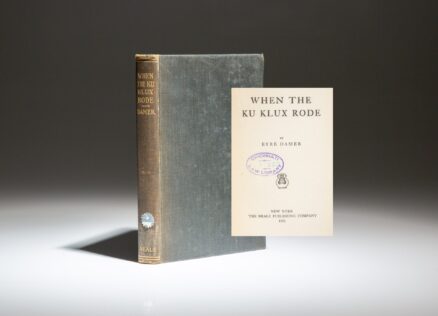 First edition of When the Ku Klux Rode by Eyre Damer.