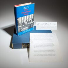 Typed preface by former President Dwight D. Eisenhower for One Heartbeat Away: Presidential Disability and Succession by Senator Birch Bayh. Preface is signed by Eisenhower, with handwritten notes by the editor. Includes copy of the book.