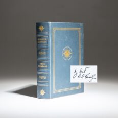 Limited edition of True Compass: A Memoir by Senator Edward M. Kennedy, signed on bookplate affixed to half-title.