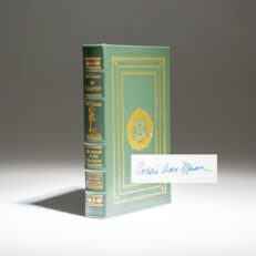 Signed collector's edition of In Country by Bobbie Ann Mason, published by the Easton Press.