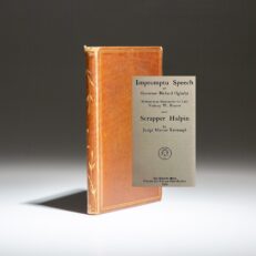 Impromptu Speech of Governor Richard Oglesby by Judge Marcus Kavanagh, published by the Lakeside Press in 1905.