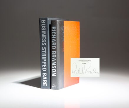 Signed limited edition of Business Stripped Bare by Richard Branson.