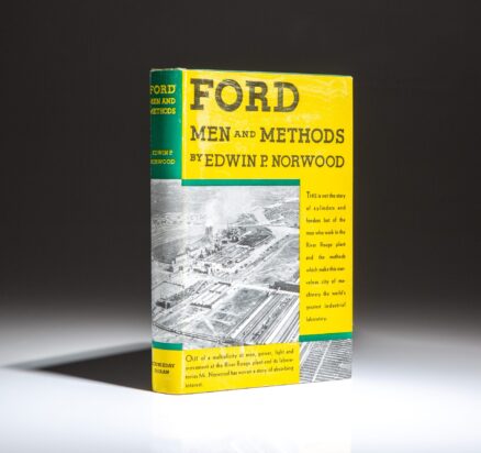 First edition of Ford: Men and Methods by Edwin P. Norwood.