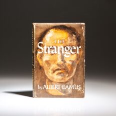 Third printing of The Stranger by Albert Camus, in the publisher's dust jacket.