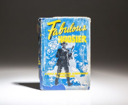 First edition of Fabulous Hoosier by Jane Fisher, in a scarce first state dust jacket.