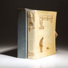 Signed by the illustrator Arthur Rackham, a limited edition of The Ingoldsby Legends by Thomas Ingoldsby, complete with 24 colored plates.