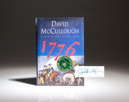 Signed first edition, first printing of 1776 by David McCullough.