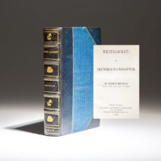 First American edition of White-Jacket, or The World in a Man-of-War by Herman Melville.