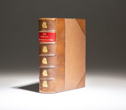 First edition of The English Circumnavigators by David Laing Purves and R. Cochrane, published in 1874.