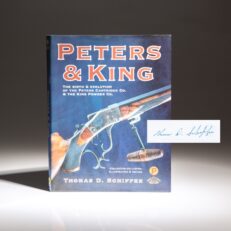 Signed first edition of Peters & King by Thomas D. Schiffer.