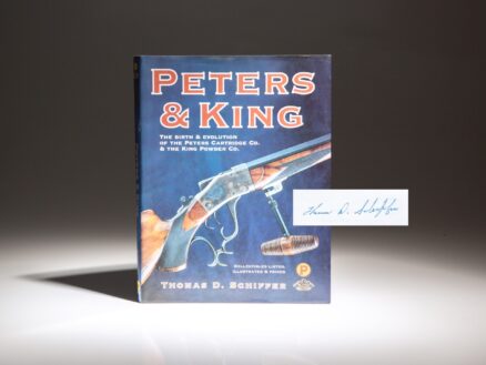 Signed first edition of Peters & King by Thomas D. Schiffer.