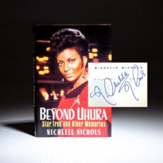 First edition of Beyond Uhura by Nichelle Nichols, signed by the author.