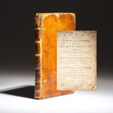 The first American edition of Essay on the Slavery and Commerce of the Human Species by Thomas Clarkson.