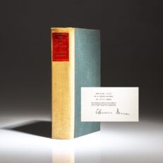 Signed limited edition of The Story of My Life by Clarence Darrow.