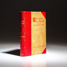 Early edition of A Study in Scarlet by Arthur Conan Doyle.