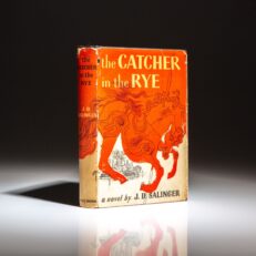 Book Club Edition of The Catcher in the Rye by J.D. Salinger, in dust jacket.