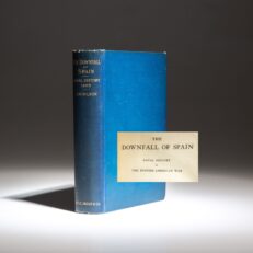 First American edition of The Downfall of Spain by H.W. Wilson.