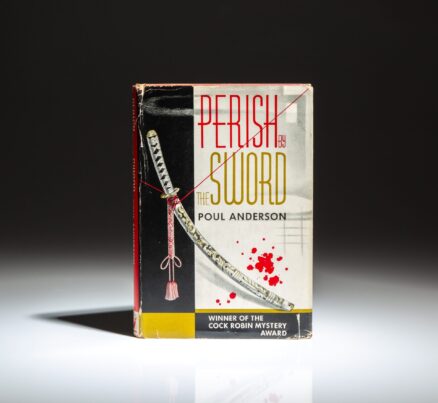 First edition, first printing of Perish By The Sword by Poul Anderson, in the publisher's first state dust jacket.