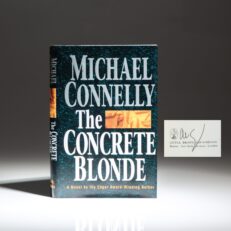 First edition, first printing of The Concrete Blonde, signed by Michael Connelly.