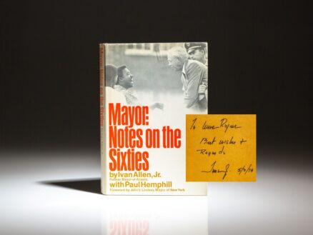 Signed first edition of Mayor: Notes on the Sixties by Ivan Allen Jr.