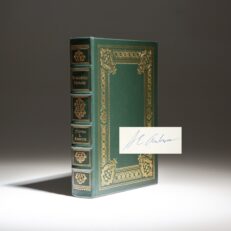 Signed deluxe edition of Undaunted Courage by Stephen Ambrose, from The Easton Press.