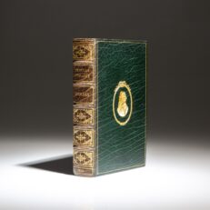 First edition, mixed state of Life and Adventures of Nicholas Nickleby by Charles Dickens, finely bound by Bayntun.