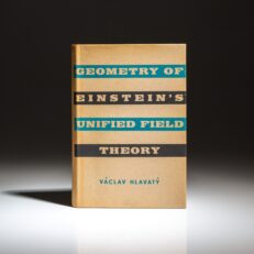 First edition of Geometry of Einstein's Unified Field Theory by Václav Hlavatý.