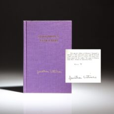 Signed limited edition of Solomon's Vineyard by Jonathan Latimer.