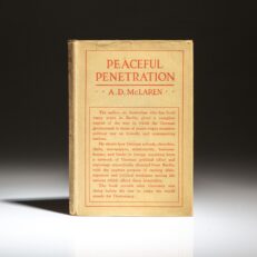 First American Edition of Peaceful Penetration by A.D. McLaren.