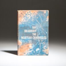 First edition of The Martian Chronicles by Ray Bradbury, in the first state dust jacket.