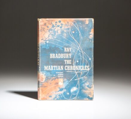 First edition of The Martian Chronicles by Ray Bradbury, in the first state dust jacket.