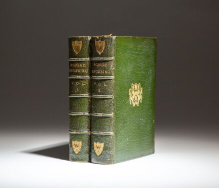 Complete in two volumes, The Poetical Works of Robert Browning as published in 1910.