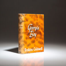 First edition, first printing of Georgia Boy by Erskine Caldwell.