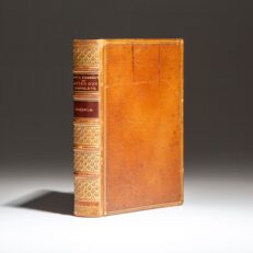 An early printing of the first English edition of Past and Present by Thomas Carlyle, finely bound by Mudie.