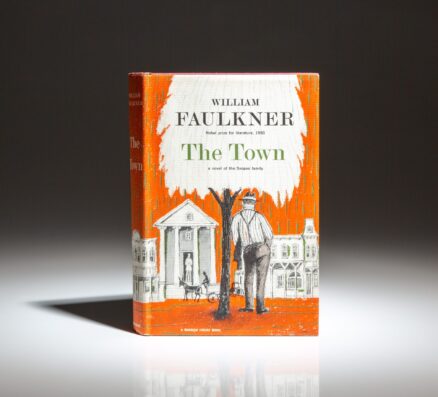 First edition, first printing of The Town by William Faulkner, in first state dust jacket.