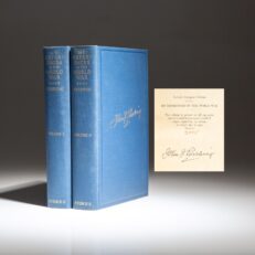 Signed limited edition of My Experiences in the World War by General John J. Pershing.