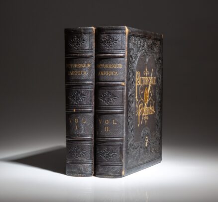 First edition of Picturesque America by William Cullen Bryant.