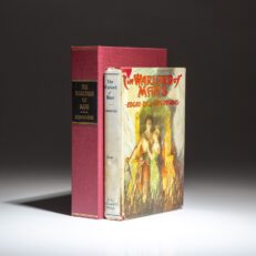 First edition, first printing of The Warlord of Mars by Edgar Rice Burroughs in the publisher's scarce first state dust jacket.