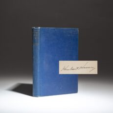 Signed first edition of Hoover After Dinner: Addresses Delivered By Herbert Hoover Before The Gridiron Club Of Washington, D.C., published in 1933.