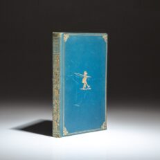 First edition of Now We Are Six by A.A. Milne, in the publisher's deluxe leather binding.