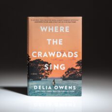 First edition, first printing of Where the Crawdads Sing by Delia Owens.