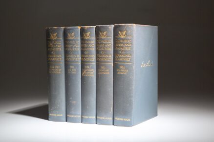 The limited edition of the Public Papers and Addresses of Franklin D. Roosevelt, published in 1938.