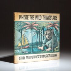 First edition, first printing of Where The Wild Things Are by Maurice Sendak, in first state dust jacket.